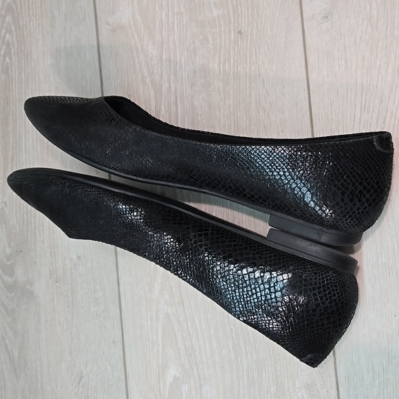 Vionic Women Caballo Elegant Black The Pointed Toe Flats Shoes Sz 8.5 - Picture 8 of 13